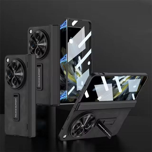 (Buy 1 Get 1 Free) OnePlus Open Magnetic Closure PU Leather Case