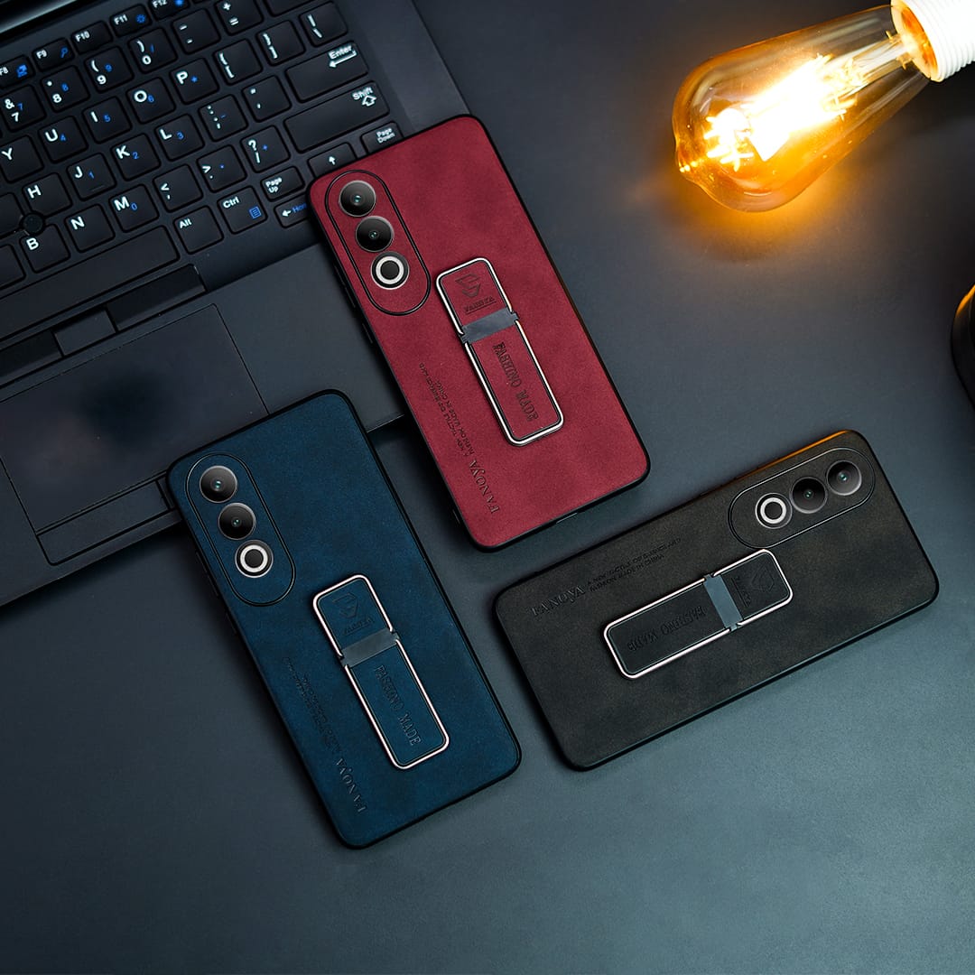 (Buy 1 Get 1 Free) OnePlus Nord CE 4 Hidden Bracket Leather Case