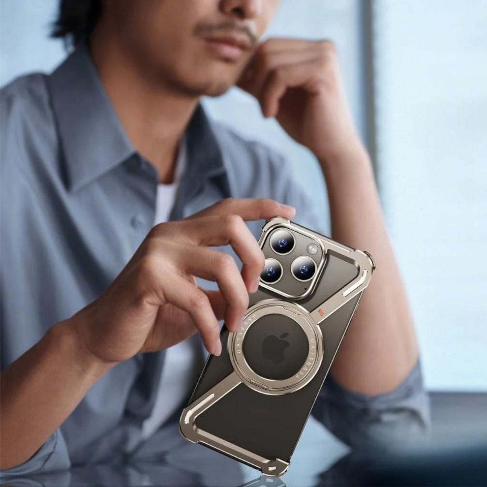 (Buy 1 Get 1 Free) Exclusive Z Shape Metal Case For iPhone