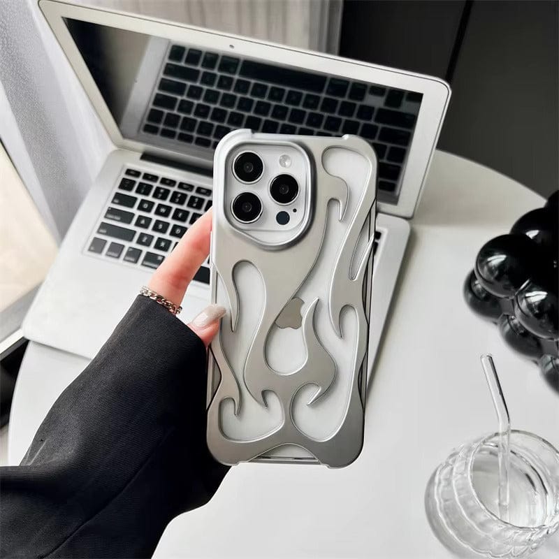(Buy 1 Get 1 Free) Flame Shock Proof iPhone Metal Case