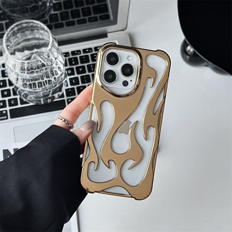 (Buy 1 Get 1 Free) Flame Shock Proof iPhone Metal Case