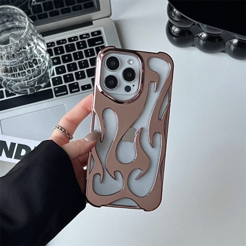 (Buy 1 Get 1 Free) Flame Shock Proof iPhone Metal Case