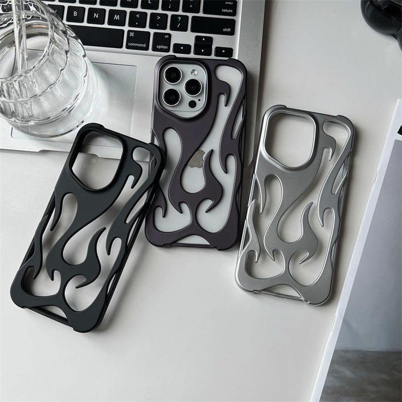 (Buy 1 Get 1 Free) Flame Shock Proof iPhone Metal Case