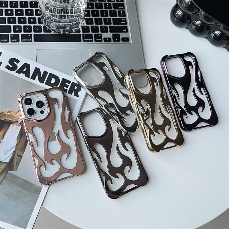 (Buy 1 Get 1 Free) Flame Shock Proof iPhone Metal Case