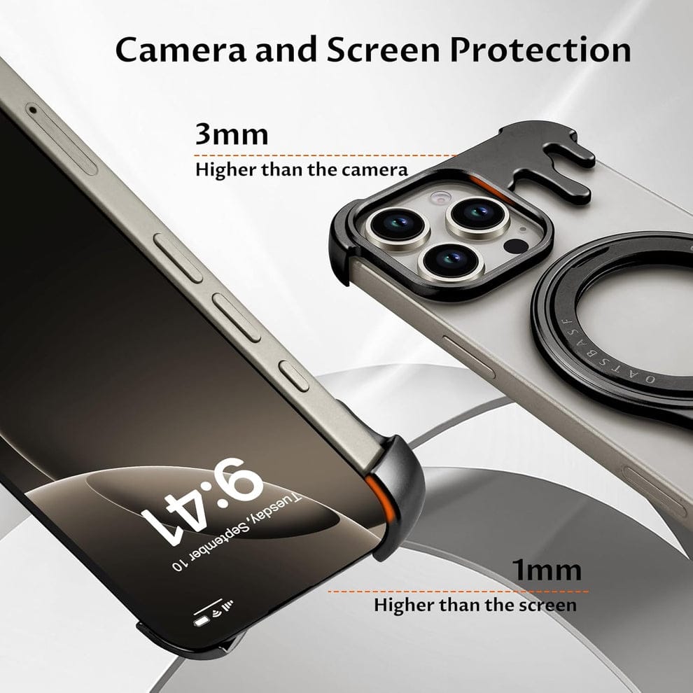 (Buy 1 Get 1 Free) Liquid Minimal Metal Frameless Case for iPhone