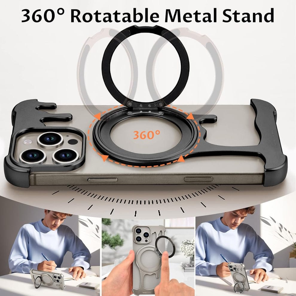 (Buy 1 Get 1 Free) Liquid Minimal Metal Frameless Case for iPhone