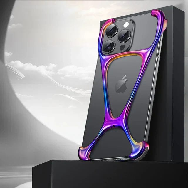 (Buy 1 Get 1 Free) Armor King Metal Frameless Cover for iPhone