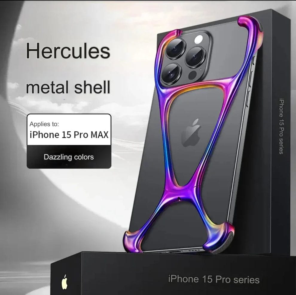 (Buy 1 Get 1 Free) Armor King Metal Frameless Cover for iPhone