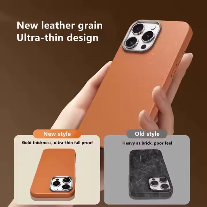 (Buy 1 Get 1 Free) Luxurious Premium TPU Leather Case for iPhone