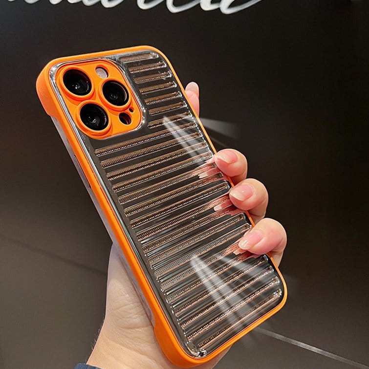 (Buy 1 Get 1 Free) Deluxe Heat Dissipation Mesh Case - iPhone