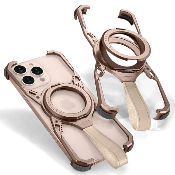 (Buy 1 Get 1 Free) Tail Metal Case With Versatile Stand For iPhone