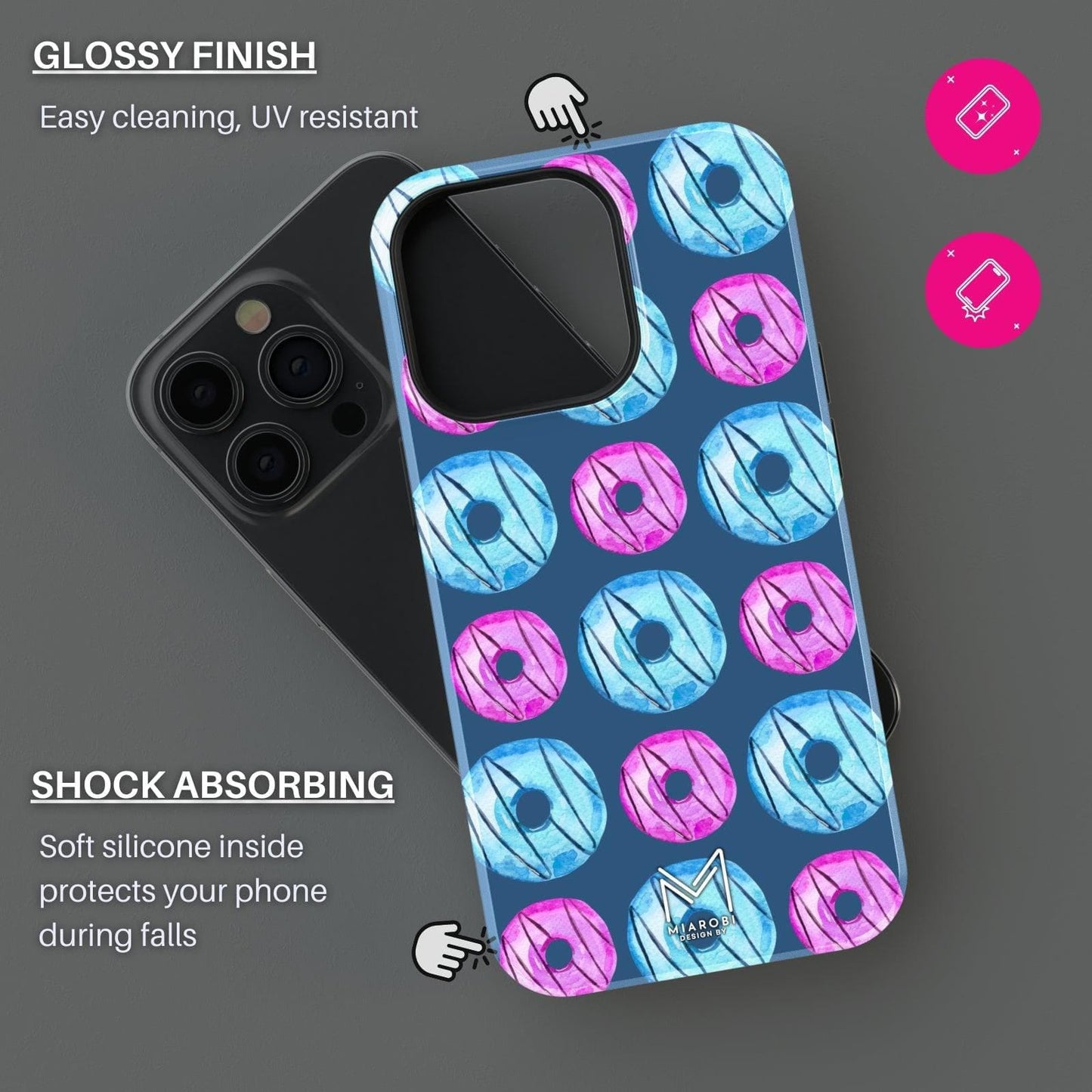 (Buy 1 Get 1 Free) Berrylicious Bliss Case For iPhone