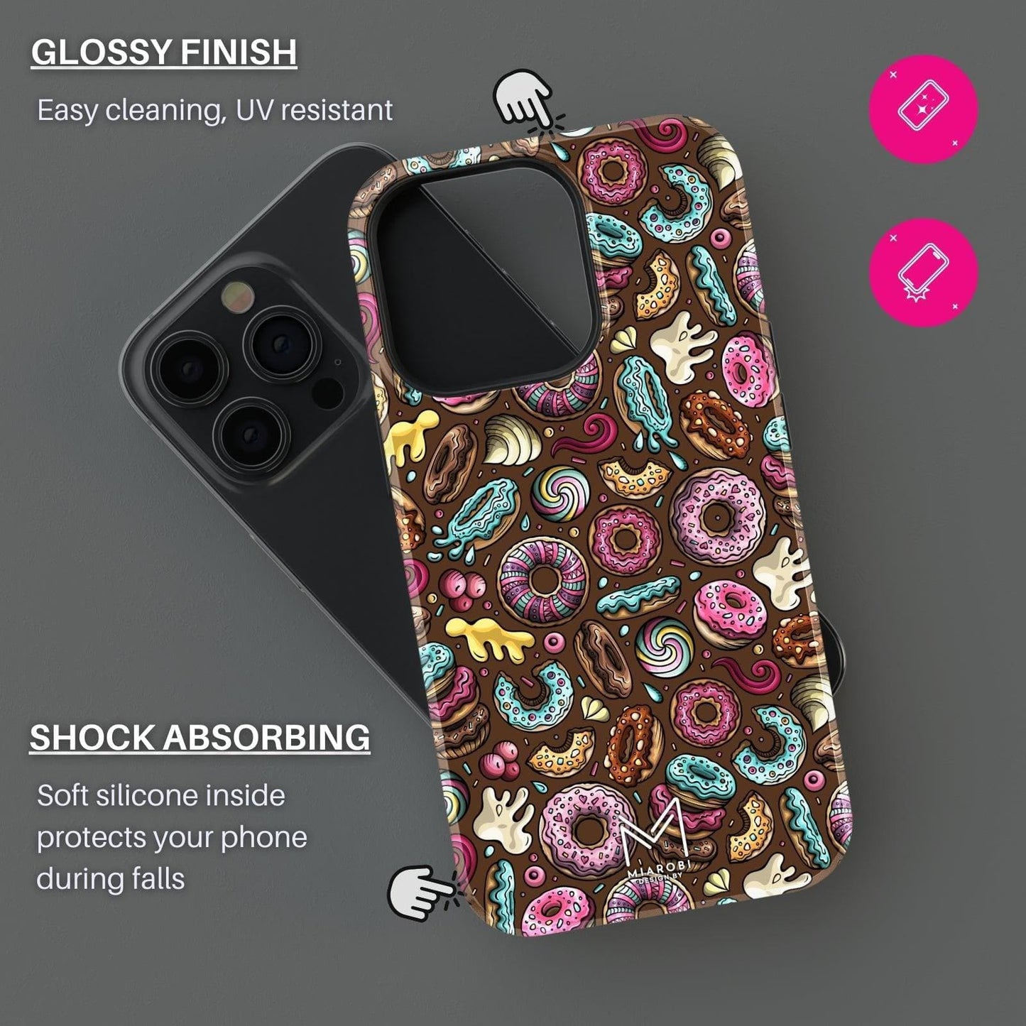 (Buy 1 Get 1 Free) Berrylicious Bite Case For iPhone