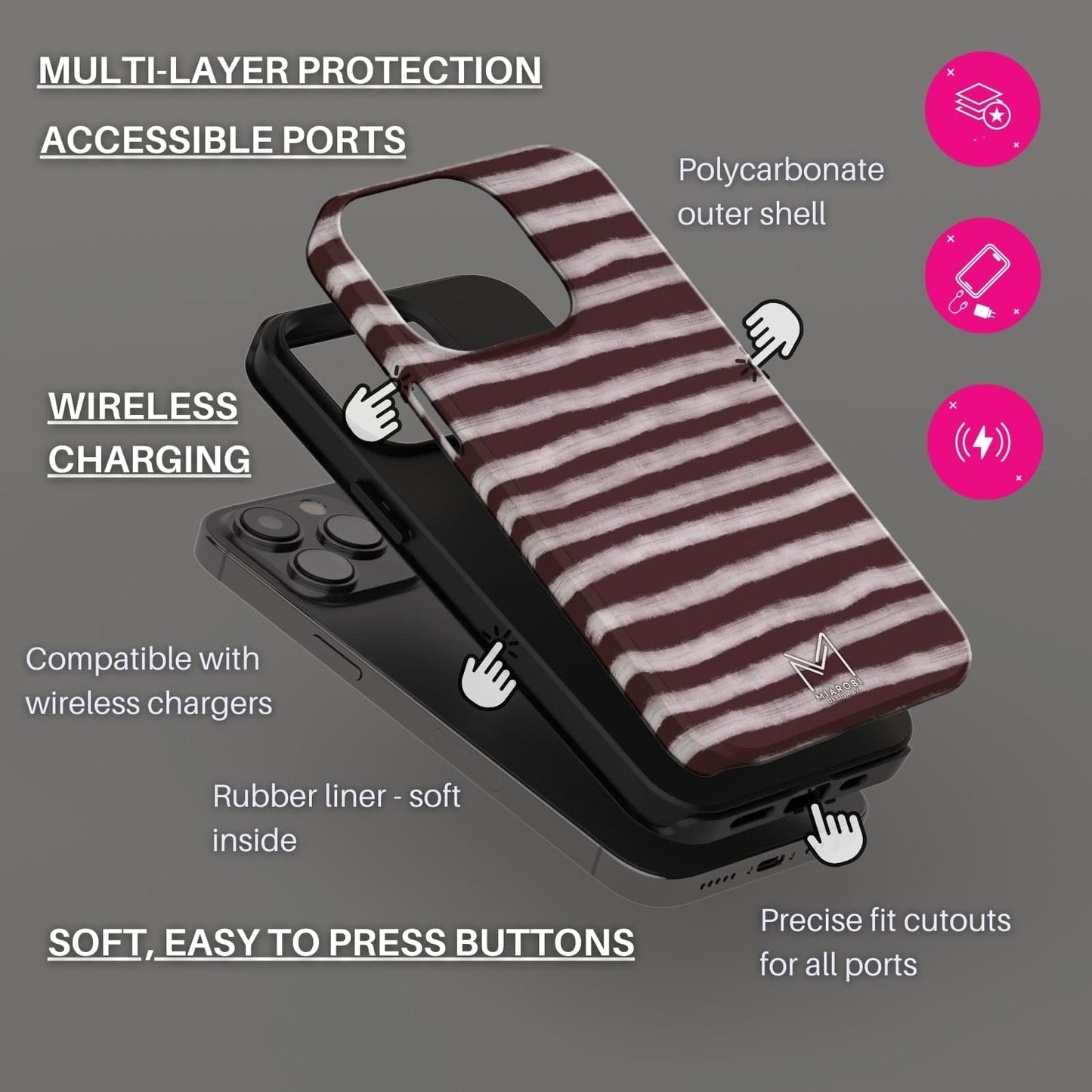 (Buy 1 Get 1 Free) City Chic Zebra Life Phone Case For iPhone