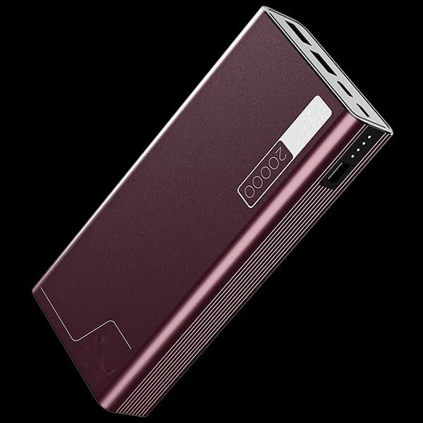 Powerbank with 20000mAh battery capacity with Smart IC protection