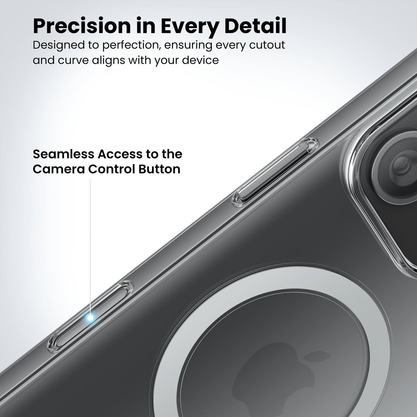 (Buy 1 Get 1) Anti-Yellow Magsafe Clear Case