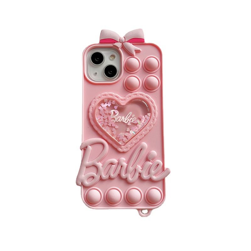 (Buy 1 Get 1 Free) Barbie Heart iPhone Case