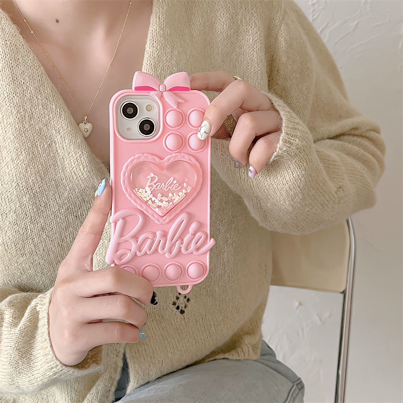 (Buy 1 Get 1 Free) Barbie Heart iPhone Case