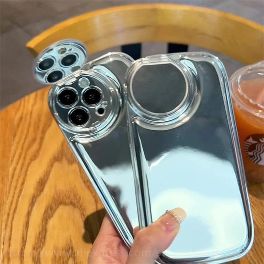 (Buy 1 Get 1 Free) Luxury Silver Armor Case