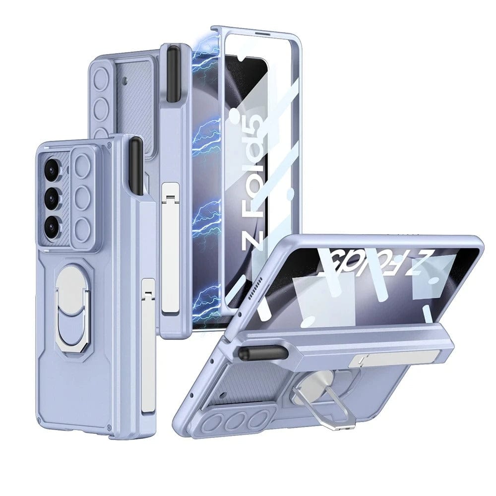 (Buy 1 Get 1 Free) Galaxy Z Fold Series Innovative Folding Hinge Magnetic Bracket Case