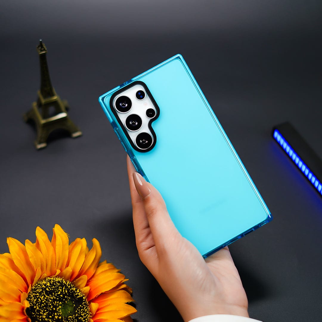 (Buy 1 Get 1 Free) Bold Fluorescent Pop Color Soft Case - Samsung