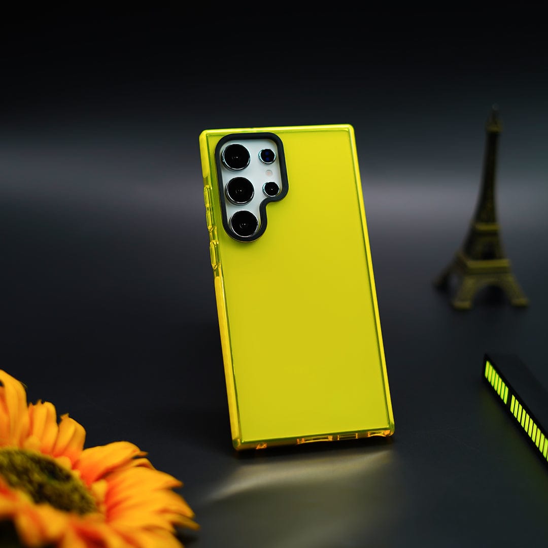 (Buy 1 Get 1 Free) Bold Fluorescent Pop Color Soft Case - Samsung