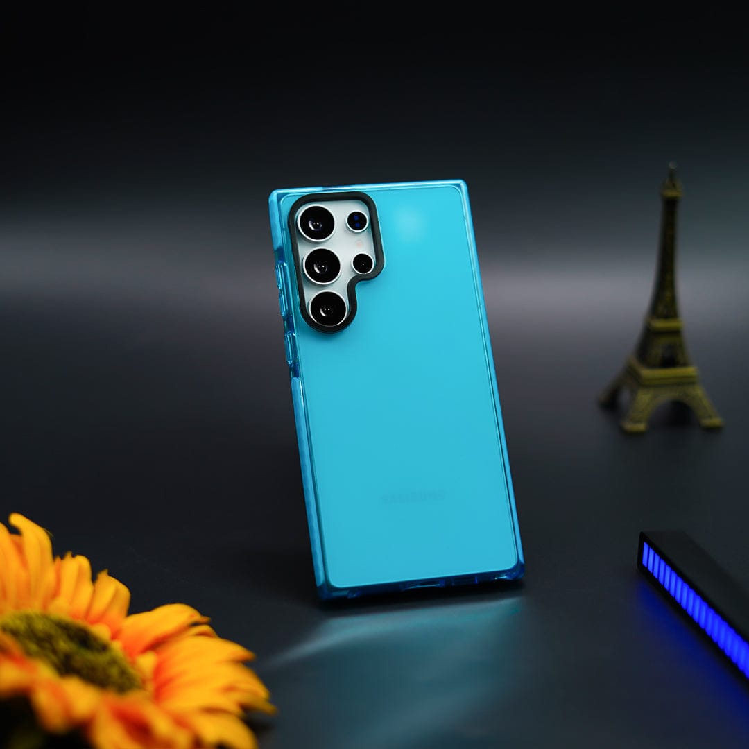 (Buy 1 Get 1 Free) Bold Fluorescent Pop Color Soft Case - Samsung