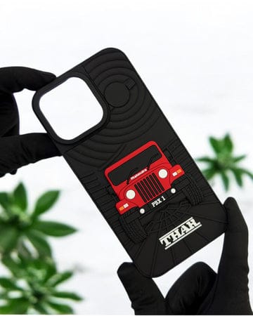 (Buy 1 Get 1 Free) Off-Road Thar Embossed Silicone Case