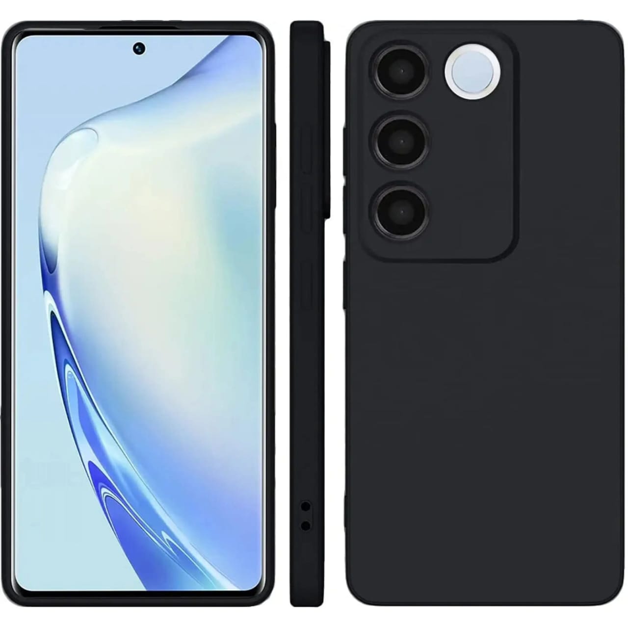 (Buy 1 Get 1 Free) Vivo V29 Mobile Back Cover Silicone