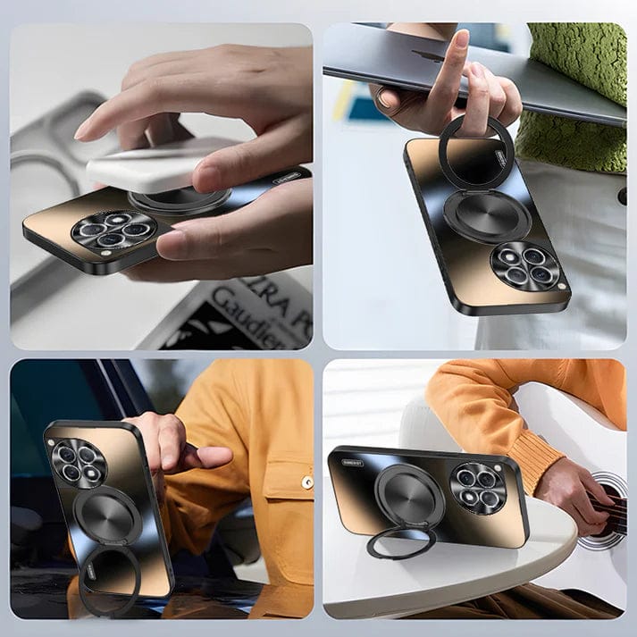 (Buy 1 Get 1 Free) Swivel Stand Frosted Magsafe Case - OnePlus