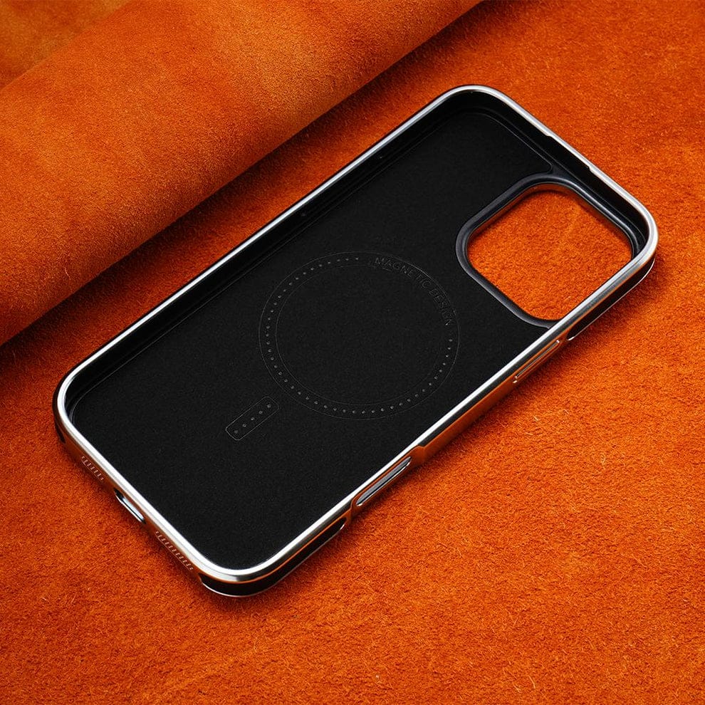(Buy 1 Get 1 Free) Luxury MagSafe Magnetic Leather Case with Enhanced Grip for iPhone