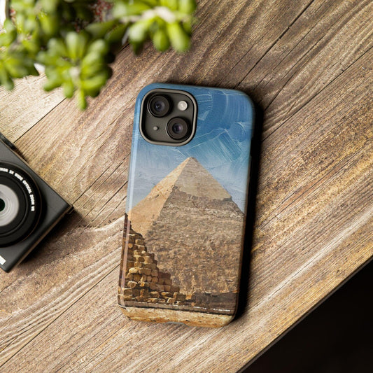 (Buy 1 Get 1 Free) Egypt Pyramid Painting Phone Case, iPhone Cases