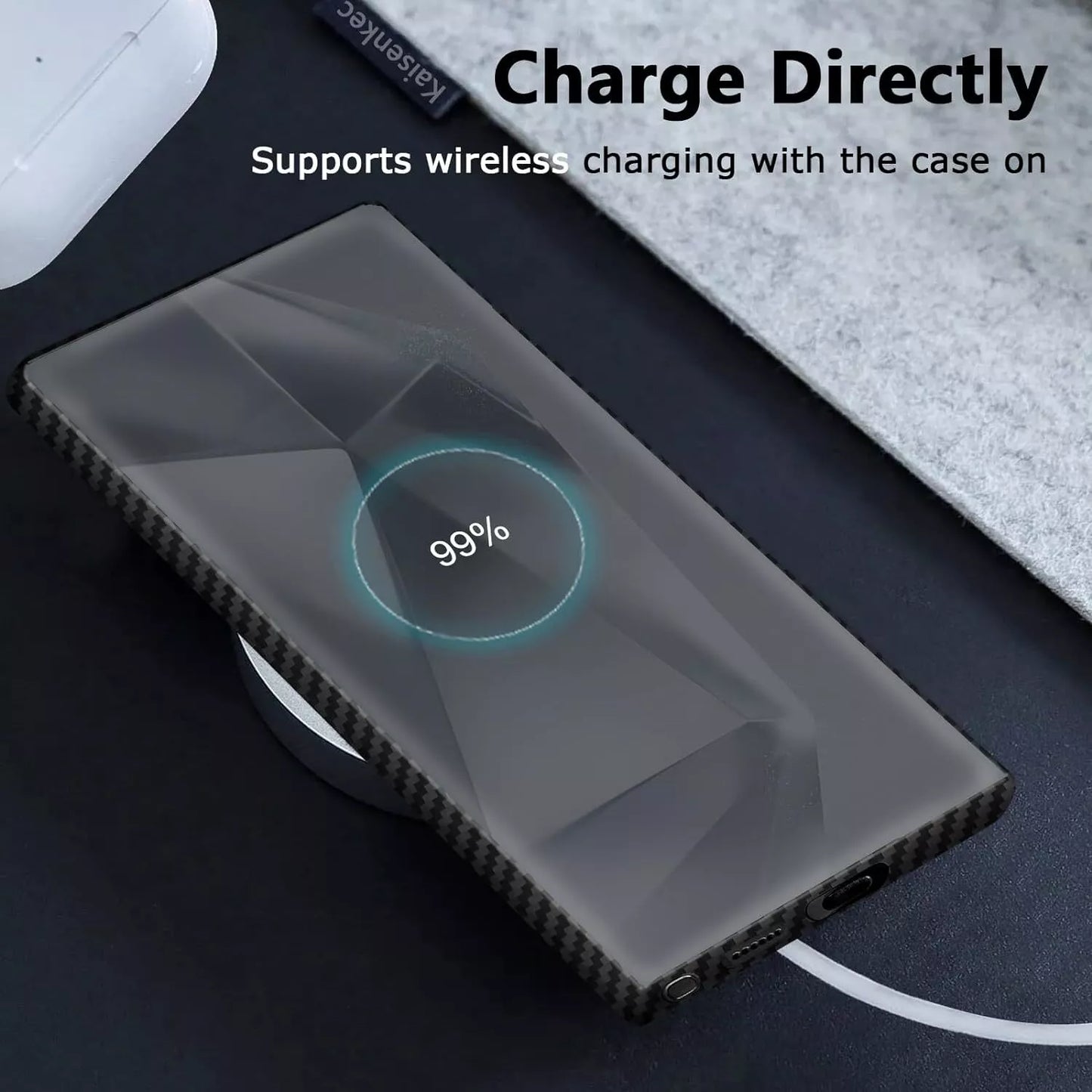 (Buy 1 Get 1 Free) Luxury Carbon Fiber Magnetic Case