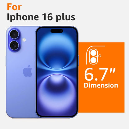 (Buy 1 Get 1 Free) iPhone 16 Plus Back Case Cover