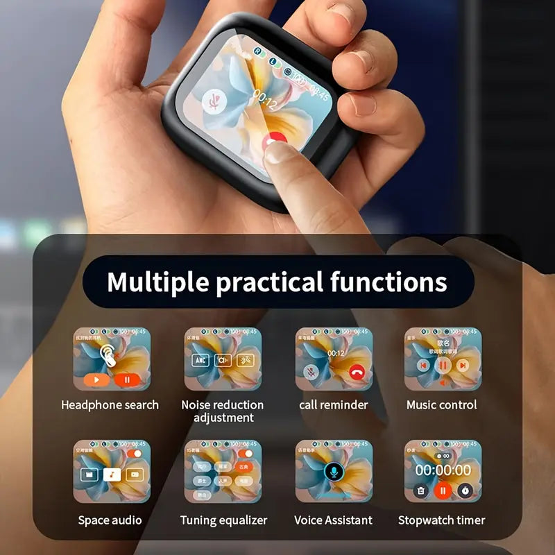 AI Smart Instant Language Translation Earbuds with LED Touch Display, Support 144 Languages