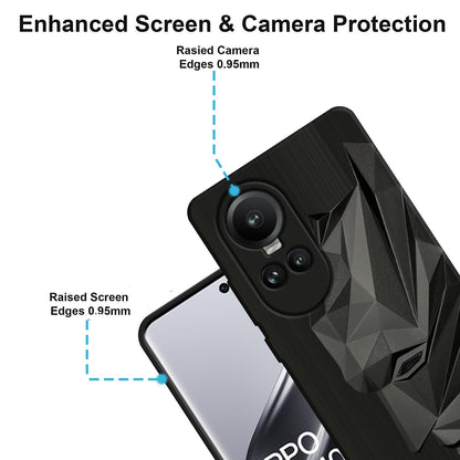 (Buy 1 Get 1 Free) Exclusive Soft Back Case Cover for Oppo Reno 10 Pro 5G / Oppo Reno 10 5G (Shock Proof |360 Degree Complete Protection)