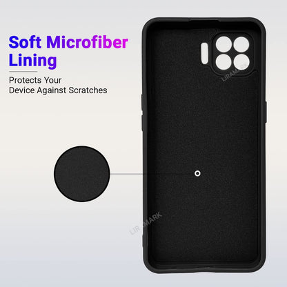 (Buy 1 Get 1 Free) Silicone Soft Back Cover Case for Oppo F17 Pro / A93 / Reno 4F