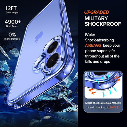 (Buy 1 Get 1 Free) iPhone 16 Back Case Cover