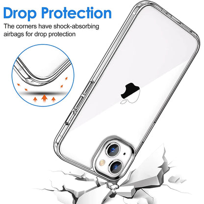 (Buy 1 Get 1 Free) iPhone 14 Back Case Cover