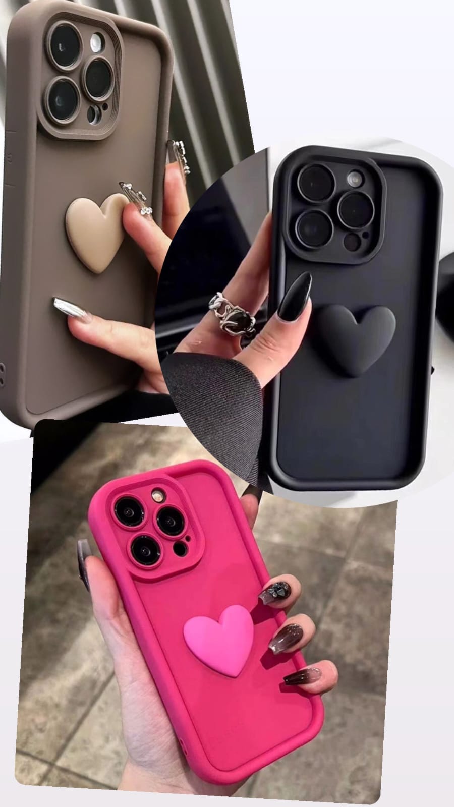 (Buy 1 Get 1 Free) Deep Heart iPhone Case