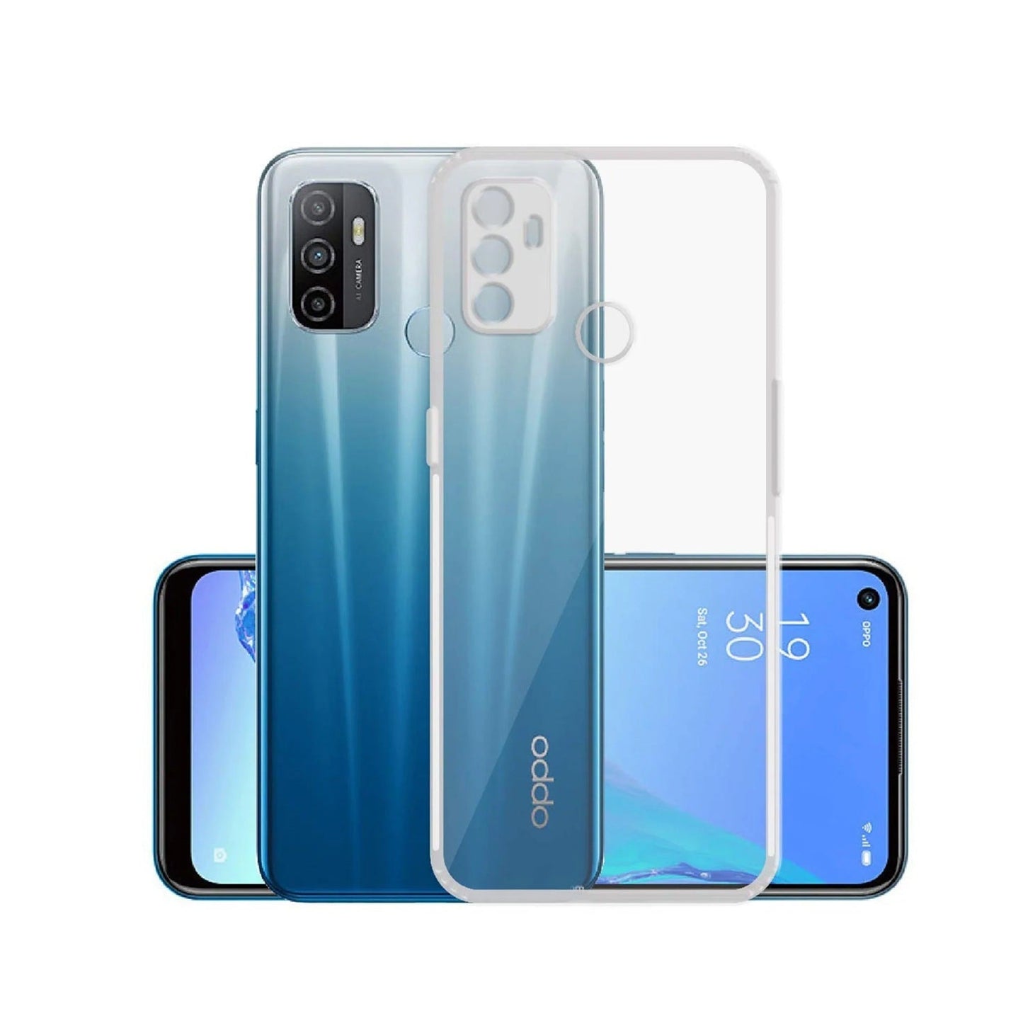 (Buy 1 Get 1 Free) Oppo A53 Back Cover soft(TPU)