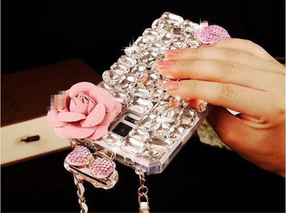 (Buy 1 Get 1 Free) Studded Rose Sling Case