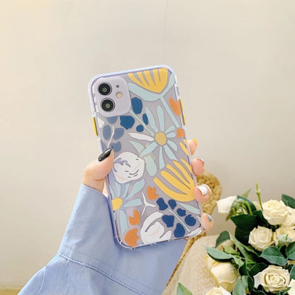 (Buy 1 Get 1 Free) Adorable Flower Transparent Case