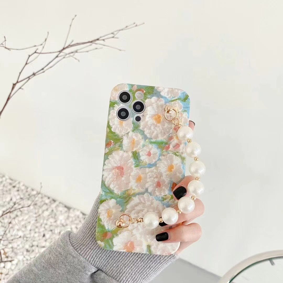 (Buy 1 Get 1 Free) 3D Painted Green Pearl Case