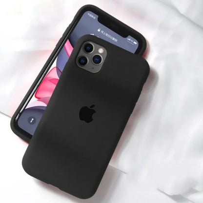 (Buy 1 Get 1 Free) Liquid Silicone Logo Case - iPhone