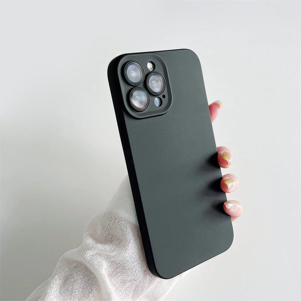 (Buy 1 Get 1 Free) Ultra-Thin Matte Paper Back Case - iPhone