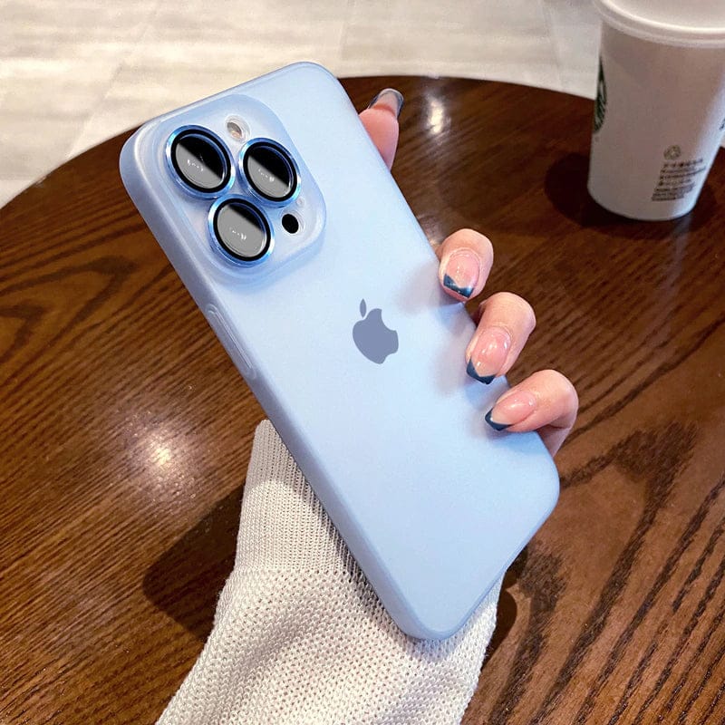 (Buy 1 Get 1 Free) Ultra-Thin Matte Paper Back Case - iPhone