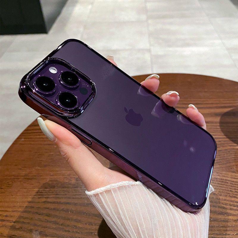 (Buy 1 Get 1 Free) Luxury Clear Back Hard Case - iPhone