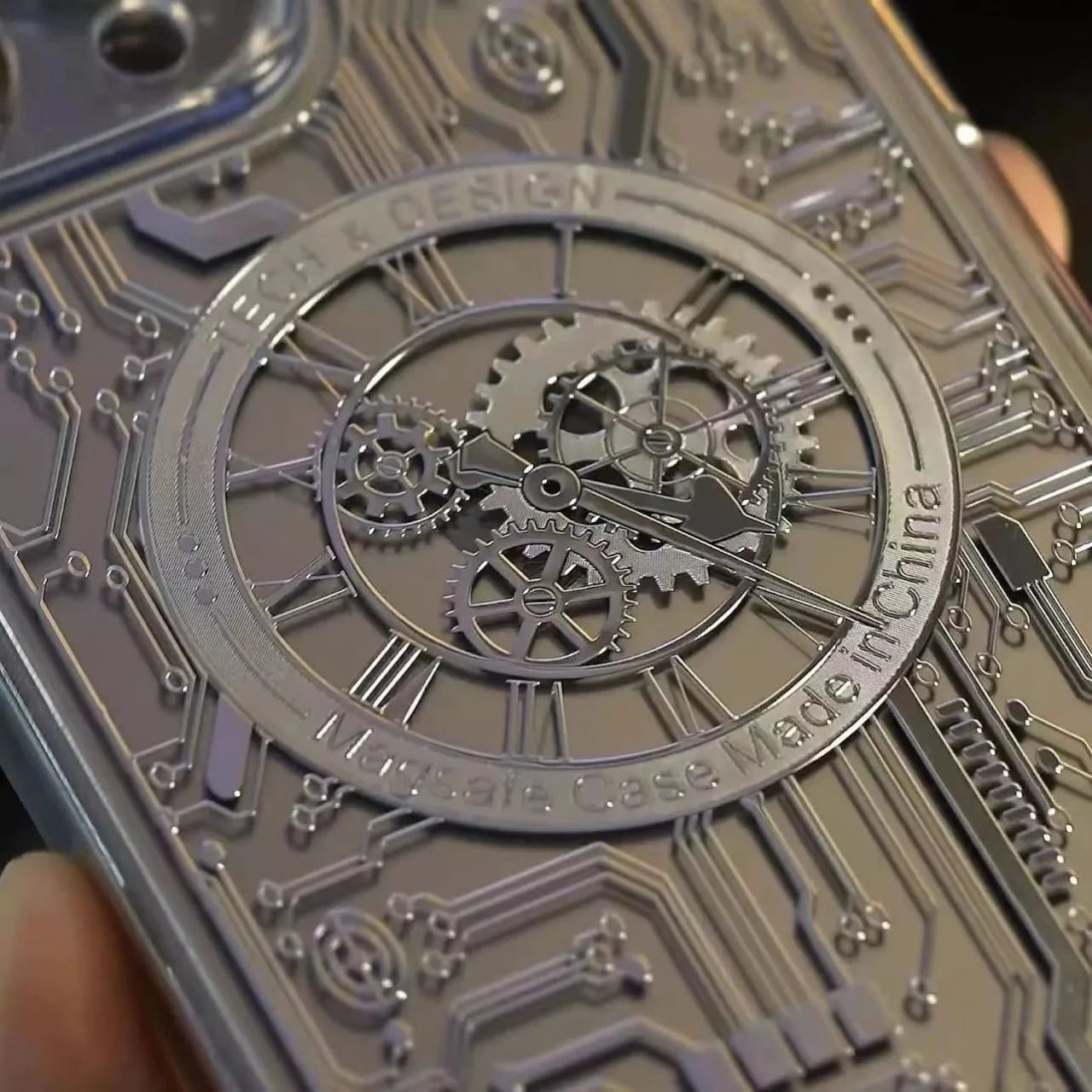 (Buy 1 Get 1 Free) MagSafe Edition Mecha Transparent Case - iPhone