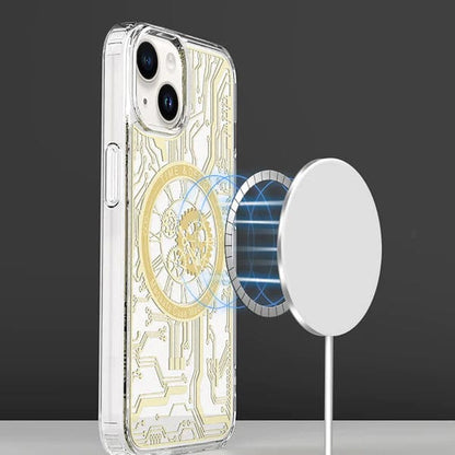 (Buy 1 Get 1 Free) MagSafe Edition Mecha Transparent Case - iPhone